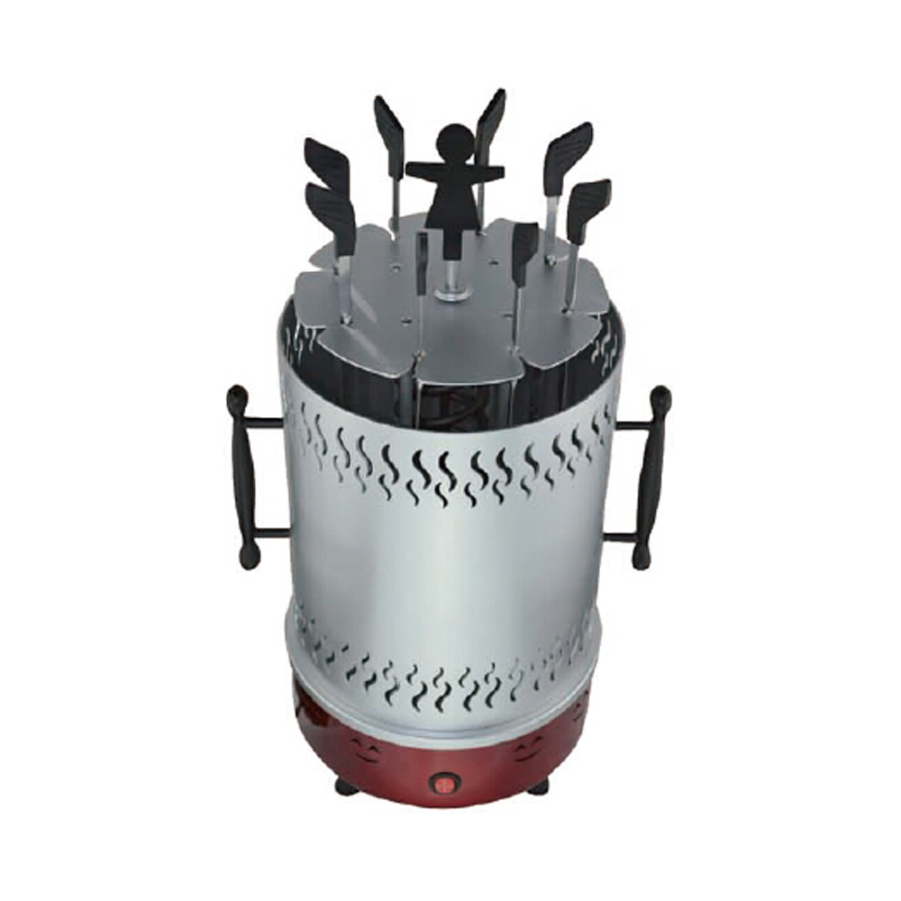SC-818N Многофункциональная электрическая вертикальная шашлычница для помещений, бездымная